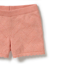Load image into Gallery viewer, Petal Pink Organic Knitted Pointelle Set