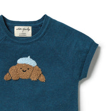 Load image into Gallery viewer, Little Croissant Organic Knitted Growsuit