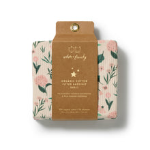 Load image into Gallery viewer, Sweet Bloom Organic Bassinet Sheet