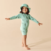 Load image into Gallery viewer, Skater Club One Piece Boyleg Swimsuit