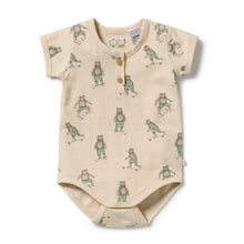 Load image into Gallery viewer, Skater Club Organic Henley Bodysuit