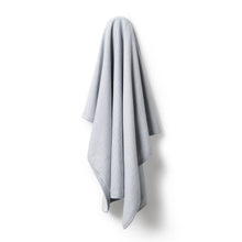 Load image into Gallery viewer, Organic Stripe Rib Bunny Rug Rain Drop