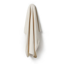 Load image into Gallery viewer, Organic Stripe Rib Bunny Rug Oatmeal