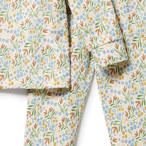 Tinker Floral Organic Long Sleeved Pyjamas
