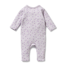 Load image into Gallery viewer, Lulu Daisy Organic Waffle Ruffle Zipsuit