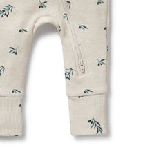 Load image into Gallery viewer, Little Olive Organic Waffle Zipsuit