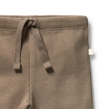 Load image into Gallery viewer, Walnut Organic Rib Legging