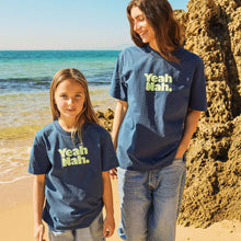 Load image into Gallery viewer, Yeah Nah Kids Slang Tee in Navy