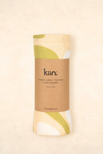Load image into Gallery viewer, Organic Muslin Swaddle - Fleur Warm Oat: Fleur - Warm Oat
