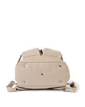 Load image into Gallery viewer, Signature Nappy Backpack - Oat Dimple Faux Leather | default

