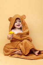 Load image into Gallery viewer, Hooded Towel: Peony