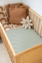 Load image into Gallery viewer, Organic Cot Sheet: Rainbow Ivory Umber
