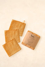 Load image into Gallery viewer, Wash Cloths 3 Pack: Ivory
