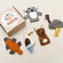 Load image into Gallery viewer, Australian Animals A - Finger Puppets Set