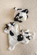 Load image into Gallery viewer, Mini Clover the Cow Rattle - Black