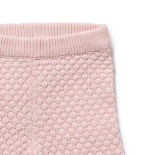Load image into Gallery viewer, Marshmallow Organic Knitted Bubble Pant