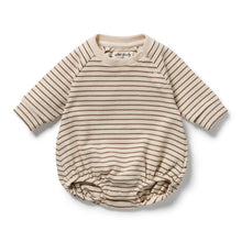 Load image into Gallery viewer, Nutmeg Stripe Organic Waffle Set