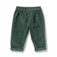 Load image into Gallery viewer, Moss Green Organic Cord Pant