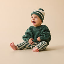 Load image into Gallery viewer, Clover Organic Knitted Stripe Legging