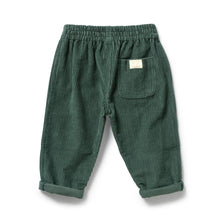 Load image into Gallery viewer, Moss Green Organic Cord Pant