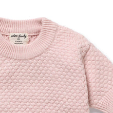 Load image into Gallery viewer, Marshmellow Organic Knitted Bubble Jumper