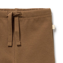 Load image into Gallery viewer, Nutmeg Organic Rib Legging