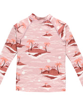 Load image into Gallery viewer, Rash Vest Sunset Lost Island