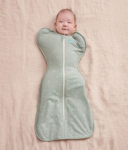 Load image into Gallery viewer, Swaddle Up 1.5T Stretch Cotton Fleece Twigs Olive