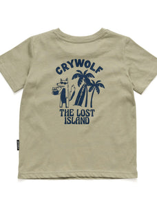 T-shirt Sage Lost Island