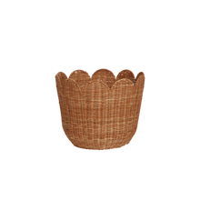 Load image into Gallery viewer, Rattan Tulip Basket Natural