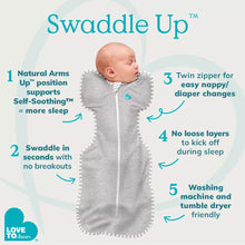 Load image into Gallery viewer, Swaddle Up™ - Original 1.0 TOG Dusty Blue