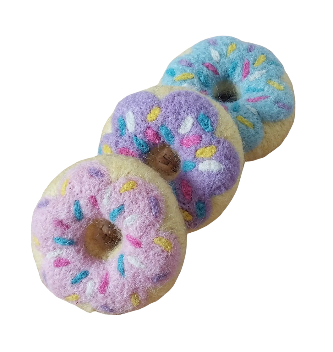 Felt Sprinkle Donuts
