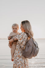 Load image into Gallery viewer, Backpack | Taupe Faux Leather