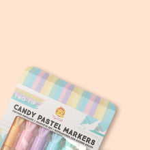 Load image into Gallery viewer, Two Tip Candy Pastel Markers