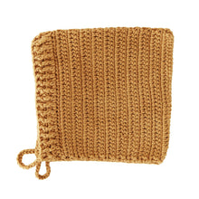 Load image into Gallery viewer, Cinnamon | Crochet Bonnet & Bootie Set | Handmade