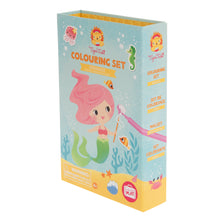Load image into Gallery viewer, Tiger Tribe Colouring Set | Mermaids