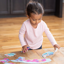 Load image into Gallery viewer, Crocodile Creek kids puzzles, One Country Mouse kids,Mini Puzzle 12 pc - Mermaid Dreams, Yamba baby and kids