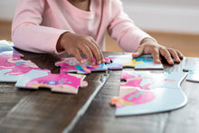 Load image into Gallery viewer, Crocodile Creek kids puzzles, One Country Mouse kids,Mini Puzzle 12 pc - Mermaid Dreams, Yamba baby and kids