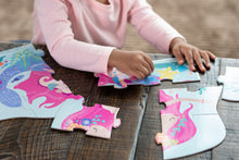 Load image into Gallery viewer, Crocodile Creek kids puzzles, One Country Mouse kids,Mini Puzzle 12 pc - Mermaid Dreams, Yamba baby and kids