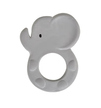 Load image into Gallery viewer, Rubber Elephant Zoo Teether
