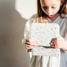 Load image into Gallery viewer, Floral suitcase bag SPRING BUNNY