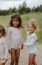 Load image into Gallery viewer, Celeste Rash Vest Set - Sweet Magnolia Ditzy Play