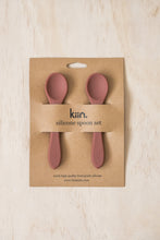 Load image into Gallery viewer, Silicone Spoon Twin Pack - Rosewood
