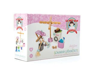Daisylane Laundry Room Set, Le Toy Van Wooden Toys and Accessories. 