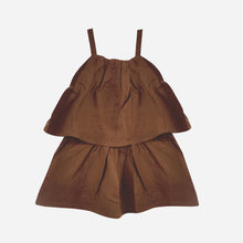 Load image into Gallery viewer, Tiered Dress - Bronze Linen
