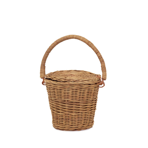 Olliella Little Apple Basket | Natural