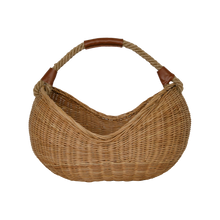 Load image into Gallery viewer, Rattan Half Moon Basket