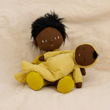 Load image into Gallery viewer, Olliella Dozy Dinkum Doll. Mini Dozy Dinkum Doll with Tiny Dunkum Doll by Olli Ella. One Country Mouse Kids Dozy Dinkum Dolls