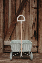 Load image into Gallery viewer, Rattan Wonder Wagon - Vintage Blue