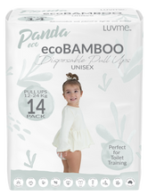 Load image into Gallery viewer, Panda Eco Nappy by LuvMe One Country Mouse Kids, Yamba, Luvme Disposable PULL Ups toilet training